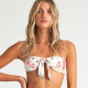 Billabong Γυναικείο μαγιό Coral Sands Bandeau - Floral Bandeau Bikini Top